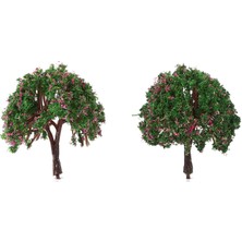 Del Rey Delrey Ağaç 4,0 cm 1-200 Modeli Maket Aksesuarı Doğal Renk Seçenekleri