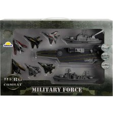 Mrspancer 025659T - Askeri Oyun Seti 9 Parça Jet Uçak Gemisi