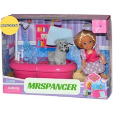 Mrspancer 604589E - Çocuklar Için Oyun ve Aktivite - Kutulu Bebek Set Oyuncak Takımı Köpekli 1 Adet