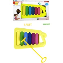 Mrspancer 040639E - Ksilofon Oyuncak Bebeğinizin Müzikal Farkındalığı Arttırır - Sopalı Davul Oyuncak