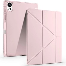 Alstrap Huawei MatePad 12x 12inç 2024 2025 Kılıf Kalem Bölmeli Renkli Arka Kapaklı Standlı Kılıf