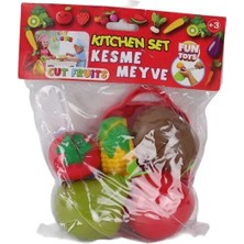 Mrspancer 445544E - Çocuklar Için Oyun ve Aktivite Kesme Meyve Seti 1 Adet