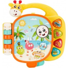Mrspancer 052211G - Minibo Sesli ve Işıklı Zürafa Figürlü Müzik Kitabı