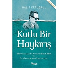 Nesil Yayınları Kutlu Bir Haykırış - Halit Ertuğrul Normal Boy Türkçe Basım Yayınevi Nesil Cilt Durumu