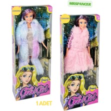 Mrspancer 092162E - Prensesler Için Kürklü ve Çizmeli Oyuncak Bebek 29CM 1 Adet