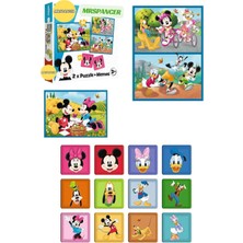Mrspancer 933444E - Sevimli Çizgi Karakterli Yapboz Seti Eğitici Puzzle Oyunu