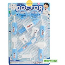 Mrspancer 548974E - Minikler Için Eğitici Dişçi Oyuncak Meslek Seti