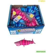 Mrspancer 200752E - Küçük Kıvrak Köpek Balığı Oyuncak Renkli 1 Adet