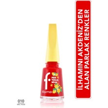 Flormar Mediterranean Yüksek Pigmentli & Parlak Bitişli Oje - 010 Med. Rose