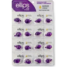 Ellips Japon Keratin & Fas Yağı Isı Korumalı Saç Vitamin Kapsülü