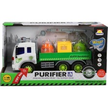 Mrspancer 130783T - 13078 Sun-Yfn 1:16 Geri Dönüşüm Kamyonları Işıklı