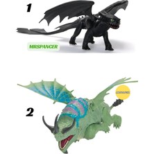 Mrspancer 085886 - Ejderha Oyuncak Figür 2 Farklı Model - 1 Adet Fiyatıdır