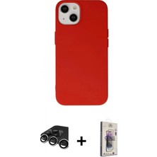 İlk El Grup Ieg™ iPhone 15 Pro Ahenk Serisi - Siyah Bilvis 3D Cam Ekran Koruyucu + Gümüş Raze Metal Kamera Lens