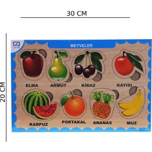 Ca Games Ahşap Meyveler Bul-Tak Caahs-3206