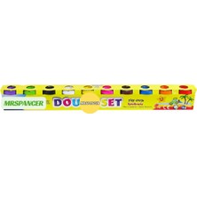 Mrspancer 000966E - Renki 10 Adet Oyun Hamuru Eğlenceli ve Yumuşan Oyun