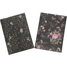 Keskin Color Günlük Hatıra Defteri 14X20 Cm 80 Yaprak Siyah 310140-99 (Karışık Renk 1 Adet)