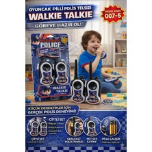 Trust Store Pilli Polis Telsizi Walkie Talkie Çiftli Set  Bas Konuş Özellikli