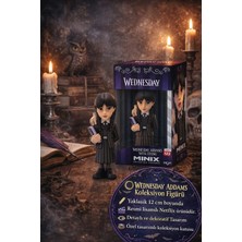 Toyfest Minix Wednesday Addams With Thing 12 cm Koleksiyon Figürü Resmi Lisanslı Netflix Dizi Karakteri