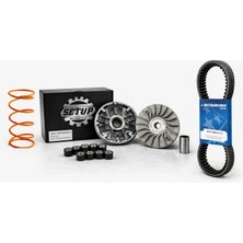 Setup Motorcycle Peugeot XP400 / Metropolis 400 Performans Varyatör + Yay + Mitsuboshi Kayış Seti