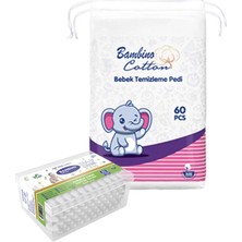 Bambino Cotton Bebek Temizleme Pamuğu ve Bebe Kulak Çubuğu