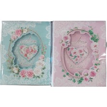 Bafix Kilitli Hatıra Defteri 16.8X21.8C Bj-2110 (Karışık Renk 1 Adet)