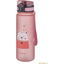 Vagon Matara (Suluk) Pipetli Tritan 500 Ml 3026-5 (Karışık Renk 1 Adet)