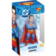 Toyfest Mınıx Dc Comics Superman 12 cm Koleksiyon Figürü Lisanslı Film Hediye Oyuncak