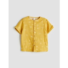 Lc Waikiki Yeni Sezon Baskılı Kısa Kollu Erkek Çocuk Gömlek