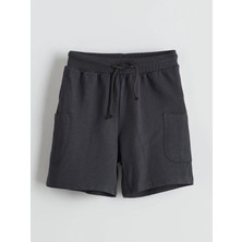 Lc Waikiki Yeni Sezon Beli Lastikli Cepli Basic Erkek Çocuk Şort