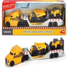 Simba Oyuncak Mack-Volvo Micro Builder Truck İnşaat Kamyonu 203725005