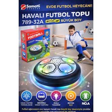 Trust Store Havalı Futbol Topu Büyük Boy Işıklı Air Soccer Disk Iç Mekan Oyunu