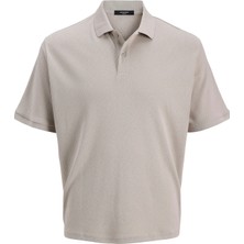 Jack & Jones Silver Lining Erkek Jprsummer Pattern Polo Ss SS25 Model Kodu: 12285719SILVER Lin
