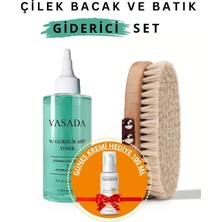 Leodıns Selülit Karşıtı Bakım Seti 200 ml At Kılı Fırçası ve Sıkılaştırıcı Tonik ile Tüm Ciltler İçin