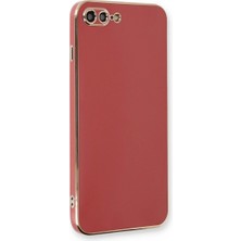 Elma Shop Iphone 7 Plus Kılıf Volet - Kırmızı