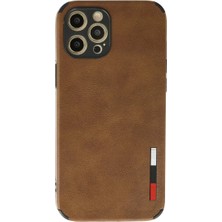 Iphone 12 Pro Max Kılıf Loop Deri - Kahverengi