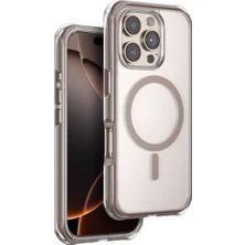 Cosmos E-Ticaret Onegif Iphone 16 Pro Hulk Magsafe Kapak - Çöl Titanyum