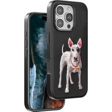 Venco Iphone 16 Pro Perma Desenli Kapak - Siyah