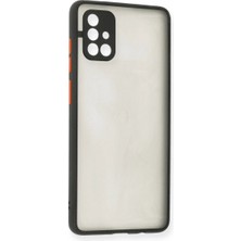 Cosmos E-Ticaret Galaxy A71 Kılıf Montreal Kapak - Siyah
