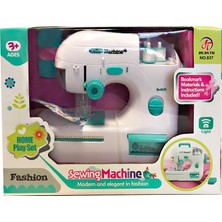 MEGA Oyuncak Işıklı Dikiş Makinesi Evcilik Oyun Seti 2 - 7 Yaş Aralığı İçin Eğlenceli Oyun