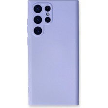 Galaxy S23 Ultra Kılıf Nano Içi Kadife - Lila