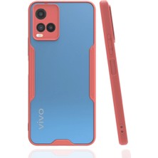 Elma Shop Vivo Y21S Kılıf Platin - Pembe