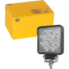 Hella 10v-30v Çalışma Lambası Kare 9w (9 Ledli) (100*100*34 MM) - 1GA357103012