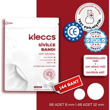 kleccs Sivilce Bandı, Aktif-Hızlı Sonuç, 144 Adet, Hidrokolloid Akne Bandı
