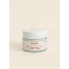 Rosess Gül Kremi 50 ml | Doğal Gül Özlü Nemlendirici ve Cilt Yenileyici Krem