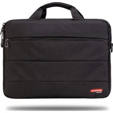 Classone Romeo Serisi TL2400 13-14" Uyumlu Su Geçirmez Kumaş Laptop Çantası Siyah