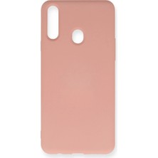 Cosmos E-Ticaret Galaxy A20S Kılıf Nano Içi Kadife - Pudra