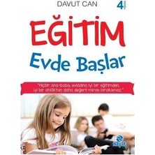 Hayat Yayınları Davut Can'ın Eğitim Evde Başlar Kitabı 319 Sayfa Normal Boy Hayat Yayınları ile Eğitim Konusunu Ele Alıyor