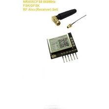 Egne 868MHZ Fsk/gfsk Rf Alıcı Seti (NRX05CFS8-SET)