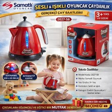 Trust Store Sesli ve Işıklı Çaydanlık Evcilik Oyuncak Mutfak Seti