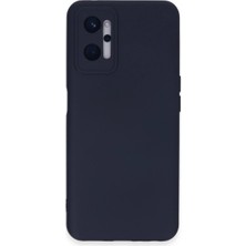 Realme 9i 4g Kılıf Nano Içi Kadife - Lacivert